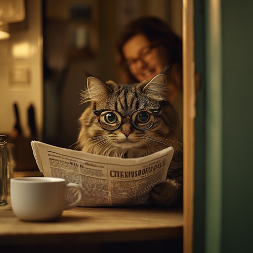 Free Cat reading newspaper Image - Cat, Reading, Newspaper | Download ...