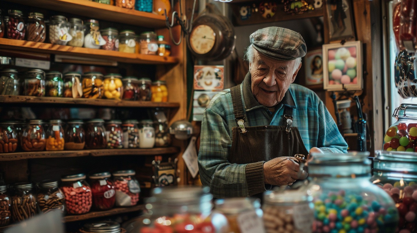 Free Candy Store Keeper Image - Candy, Shopkeeper, Elderly | Download ...