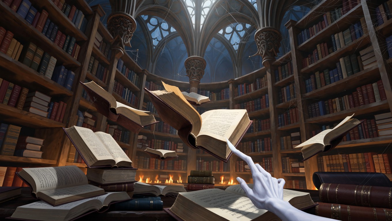 Eternal Library Free Eternal Library Shadows Image - Library, Gothic, Archive ...