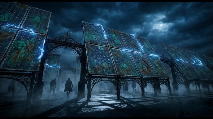 Free Decaying Solar Future Image - Gothic, Solar, Panels | Download at ...