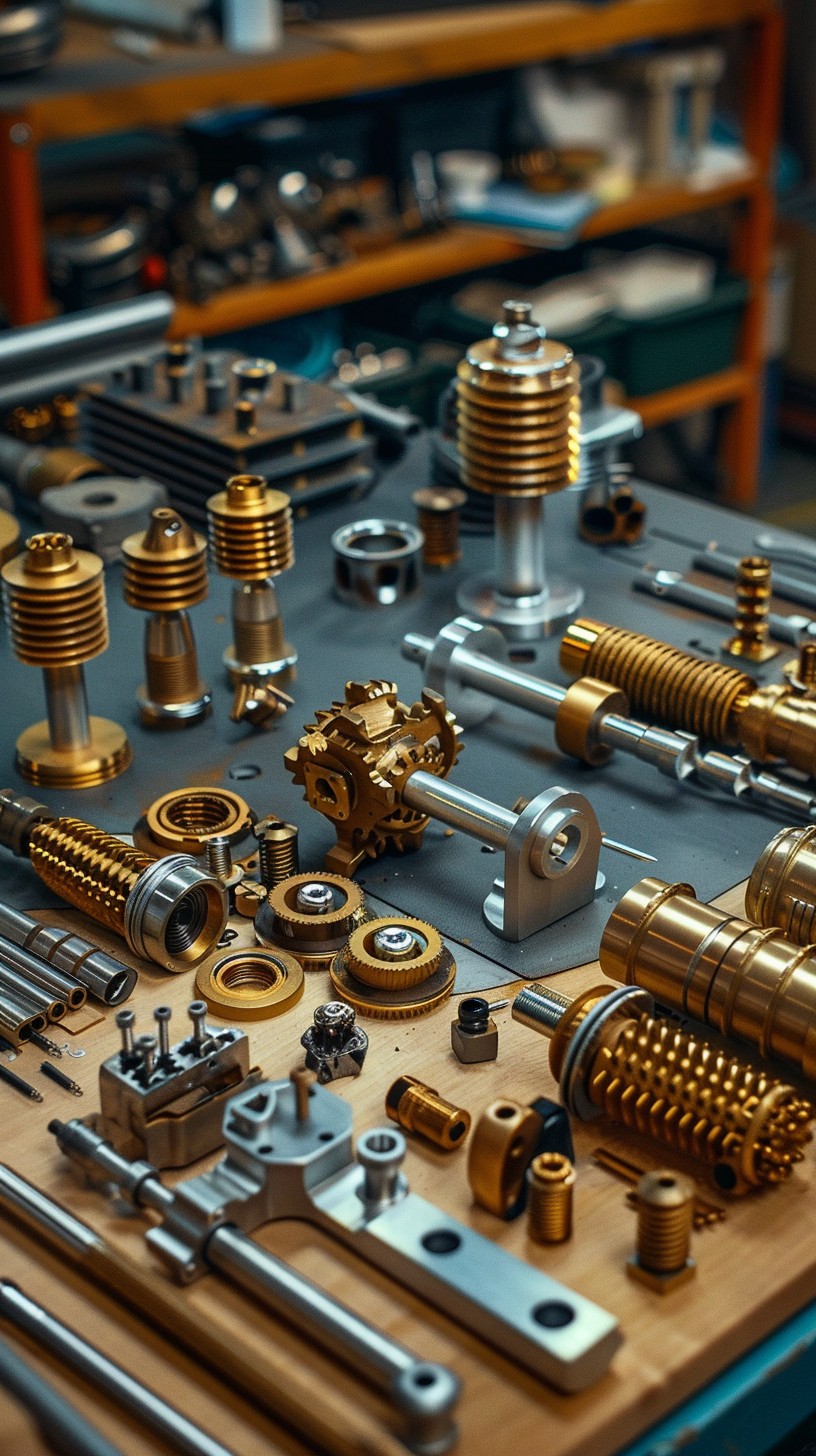Free Precision Machine Parts Image - Machinery, Engineering, Precision ...