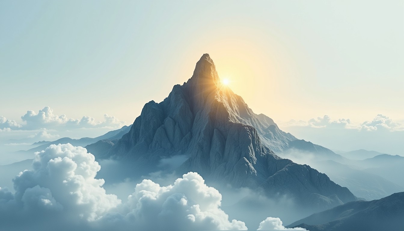 Summit Means Free Summit Above Clouds Image - Mountain, Summit, Peak | Download at ...