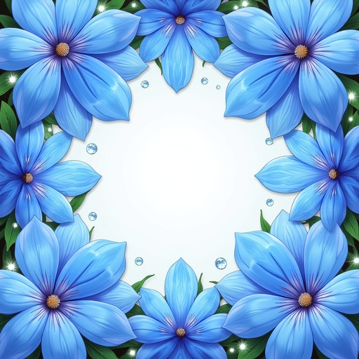Free Blooming Floral Frame Image - Flowers, Floral, Frame | Download at ...