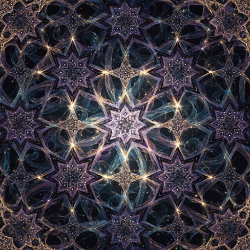 Free Celestial Geometric Stars Image - Pattern, Geometric, Islamic ...