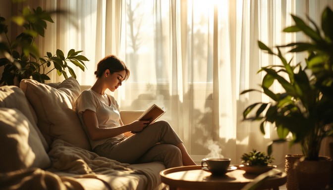 Free Peaceful Morning Light Image - Peaceful, Sunlight, Reading ...