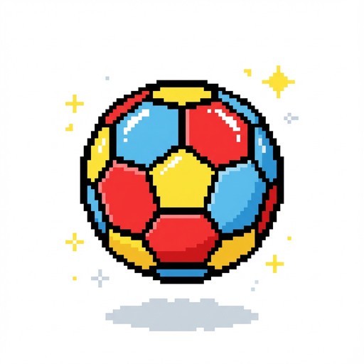 Free Colorful Pixel Football Photo - Pixel, Football, Soccer | Download ...