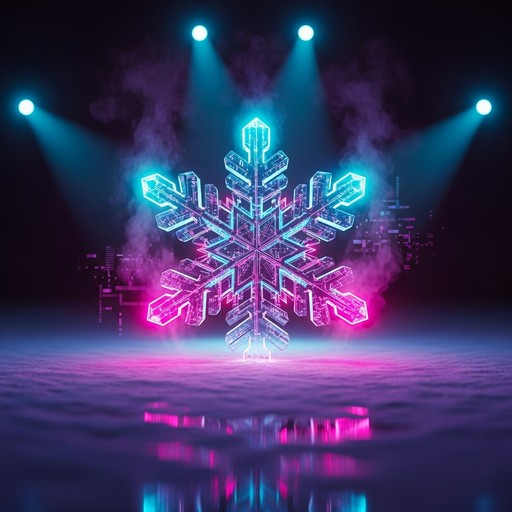 Free Neon Frost Crystal Image - Snowflake, Cyberpunk, Neon | Download ...
