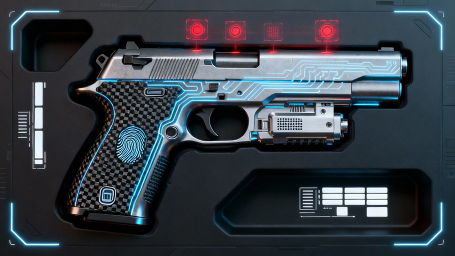 Free Futuristic Smart Firearm Image - Futuristic, Firearm, Smart ...