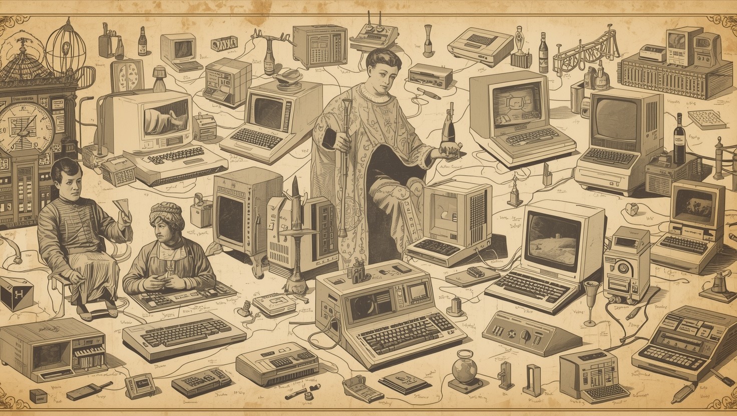 Renaissance Computer Program Free Vintage Technology Renaissance Image - Vintage, Technology ...
