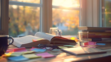 Study Relaxing Free Cozy Study Evening Image - Study, Sunset, Books | Download at ...