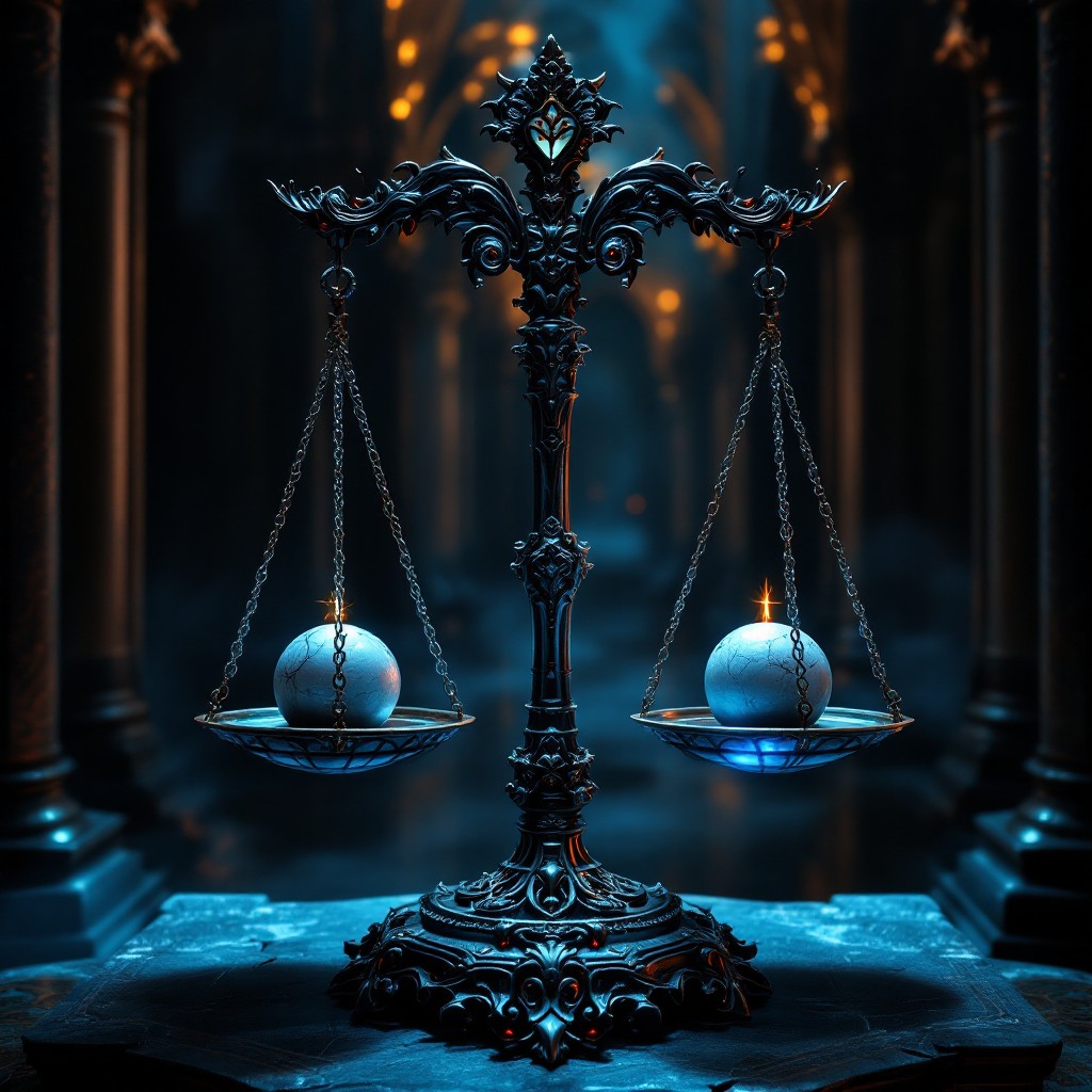 Download Gothic Balance Scale Image - Gothic, Balance, Scale | StockCake