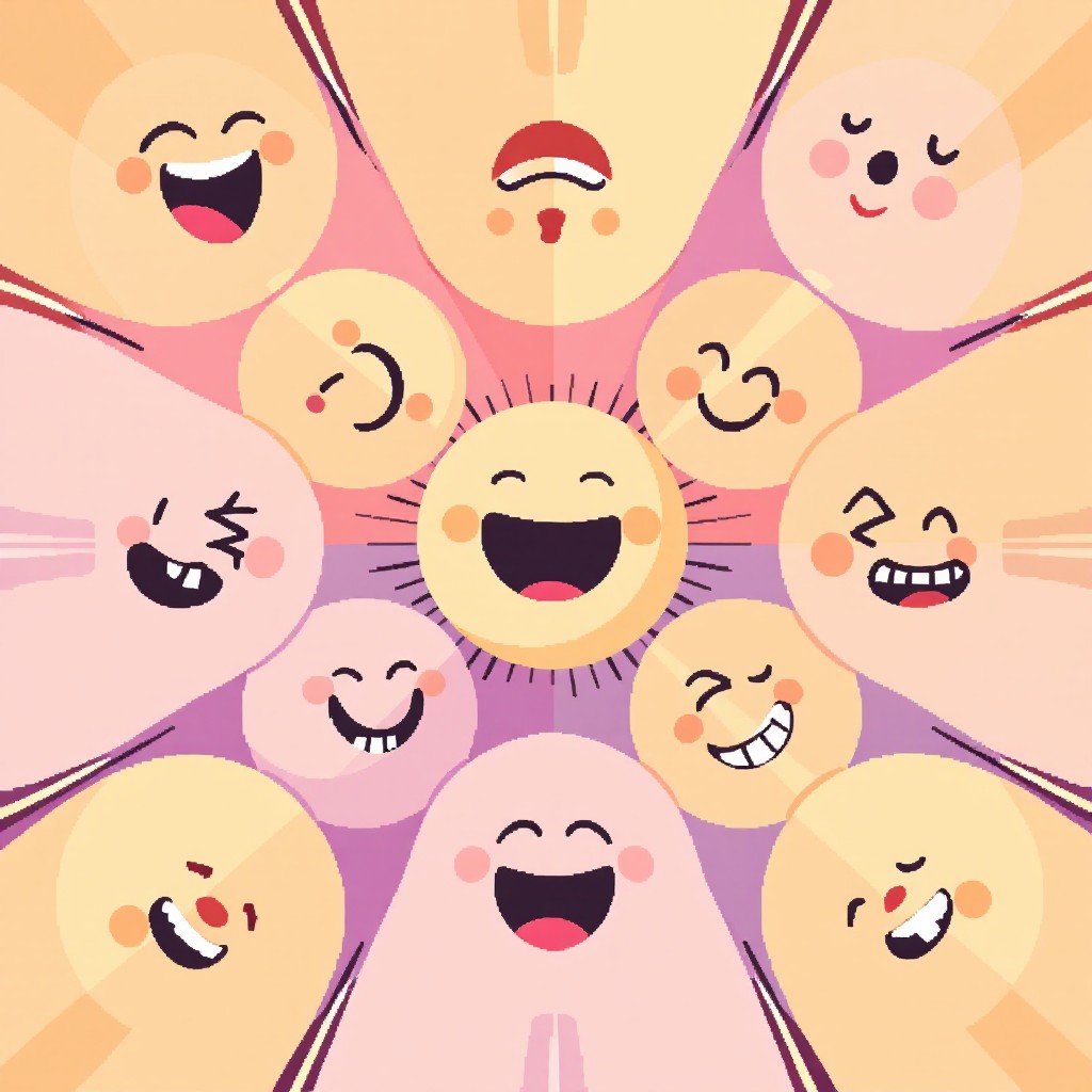 Free Radiant Happy Faces Image - Happy, Joyful, Pixel | Download at ...