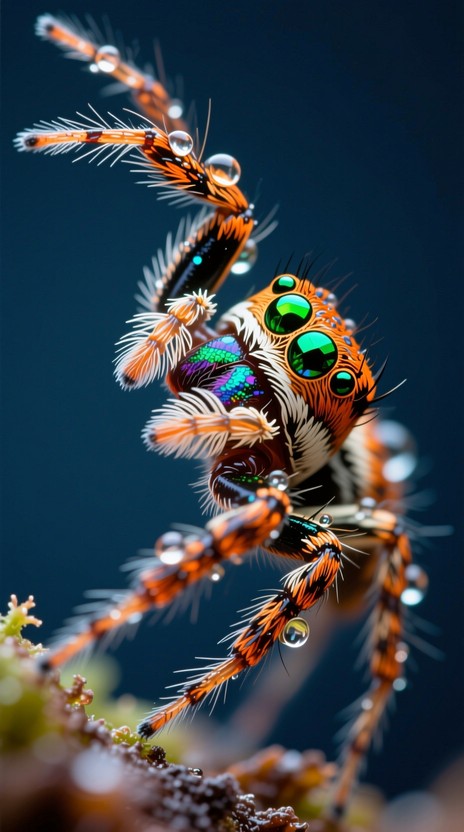 Free Bejeweled Copper Spider Image - Spider, Macro, Halloween ...