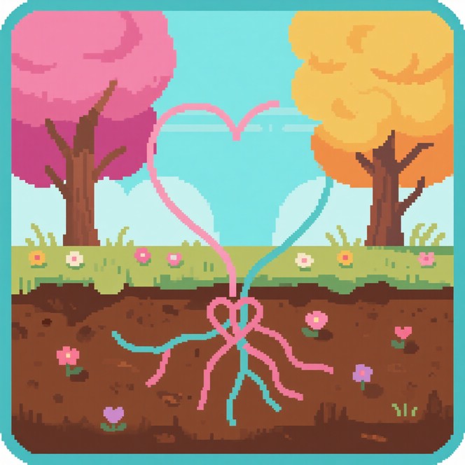 Free Rooted In Love Image - Trees, Roots, Heart | Download at StockCake