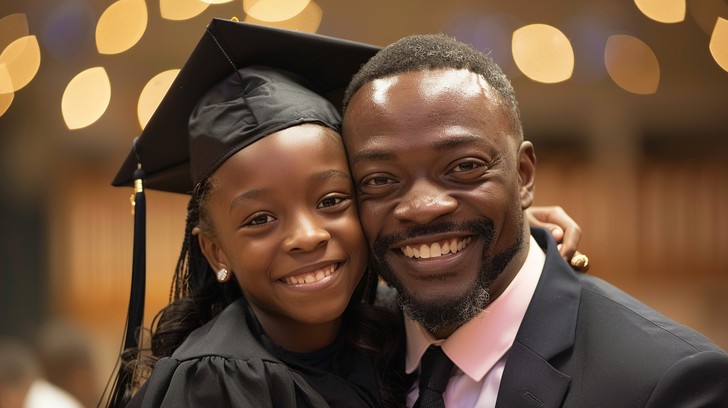 Graduation Dad Free Proud Graduation Moment Image - Graduation, Father, Daughter ...