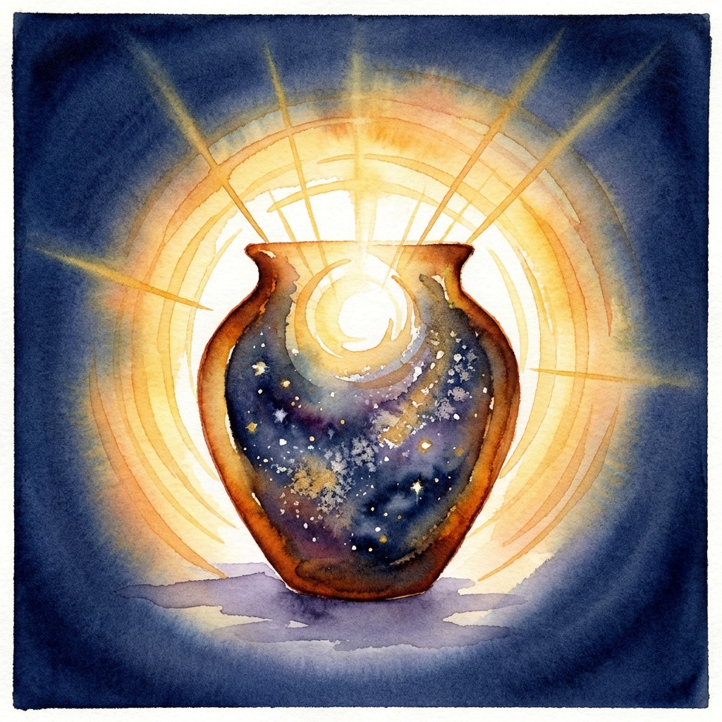 Space Pottery Example Free Galaxy Within Pottery Image - Watercolor, Pottery, Vessel ...