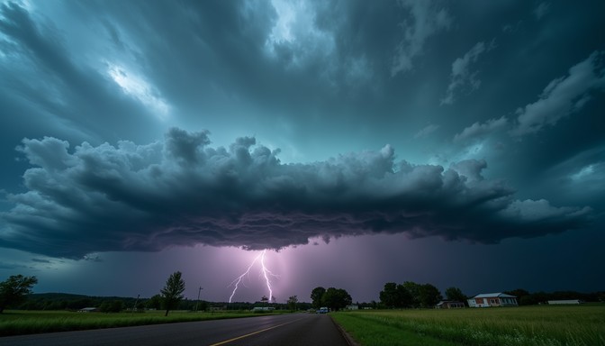Tronada Free Intense Tornado Approaches Image - Tornado, Storm, Lightning ...