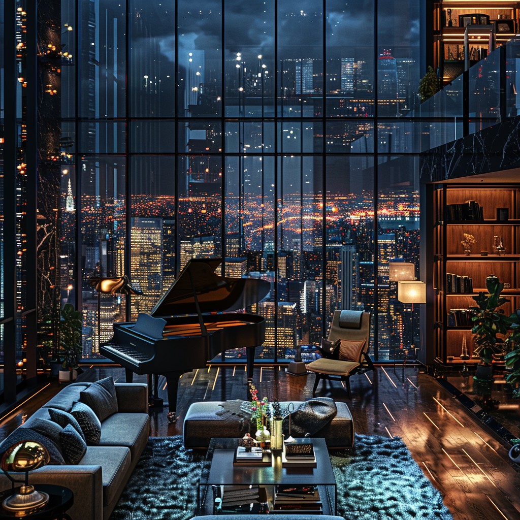 Free Luxurious Urban Living Image - Luxury, Interior, Piano | Download ...