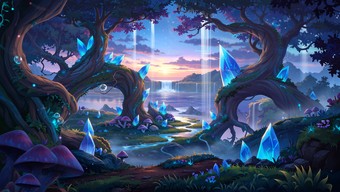 Free Enchanted Forest Magic Image - Fantasy, Forest, Magical | Download ...