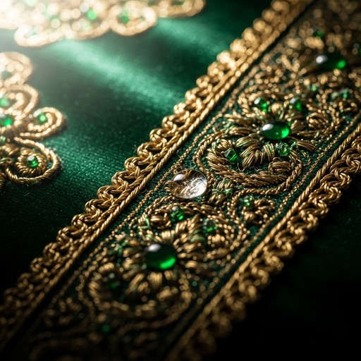 Free Emerald Royal Embroidery Image - Embroidery, Velvet, Emerald ...