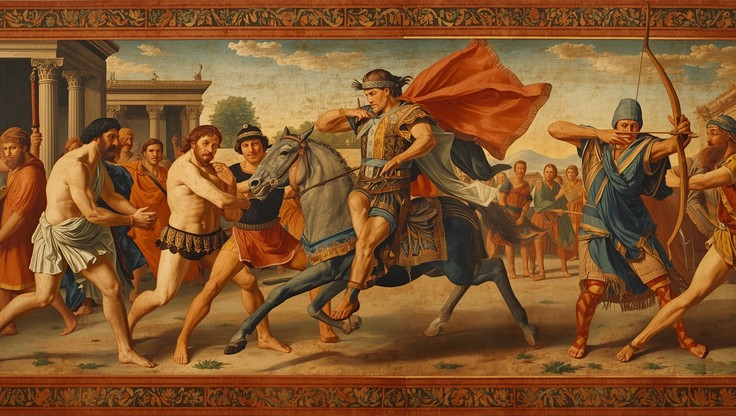 Free Ancient Athletic Training Image - Ancient, Greek, Athletes ...