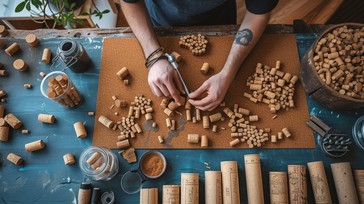 Cortex Crafts Free Cork Art Crafting Image - Artisan, Crafting, Wine | Download at ...