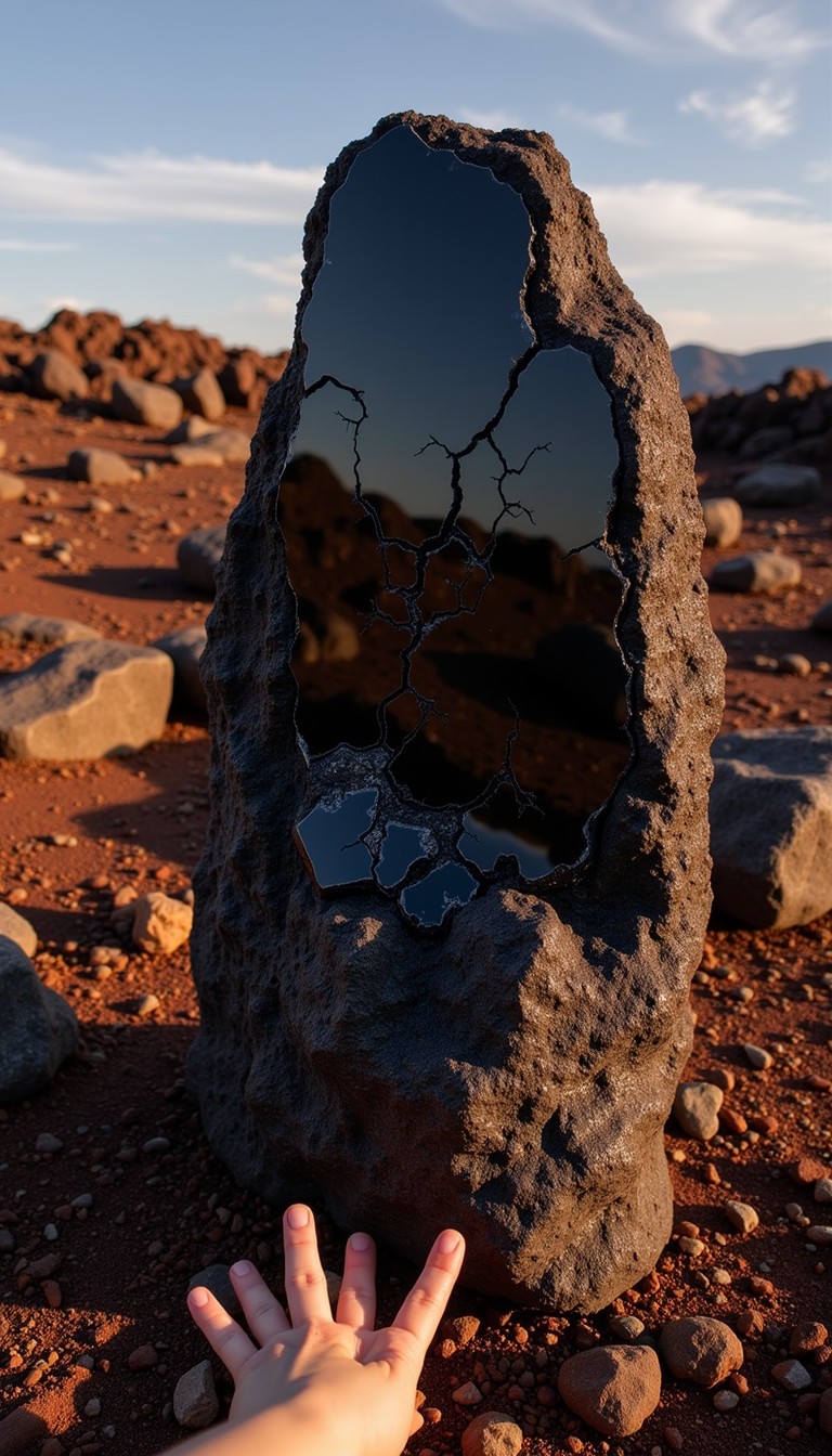 Devitrification Texture Free Volcanic glass formation Image - Obsidian, Volcanic, Glass ...