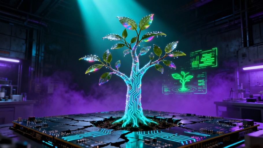 Labrorator Tree Free Transcendent Tech Tree Image - Bioluminescent, Technology, Tree ...