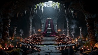 Free Dark Ritual Chamber Image - Cave, Shrine, Altar | Download at ...