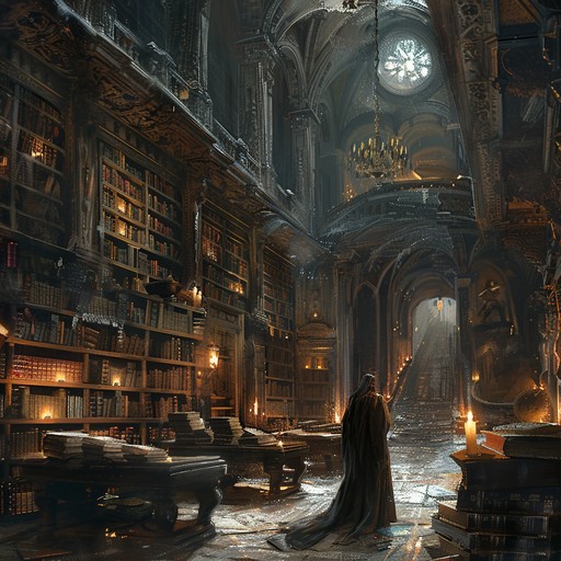 Free Mystical Library Interior Image - Mystical, Library, Cloaked ...