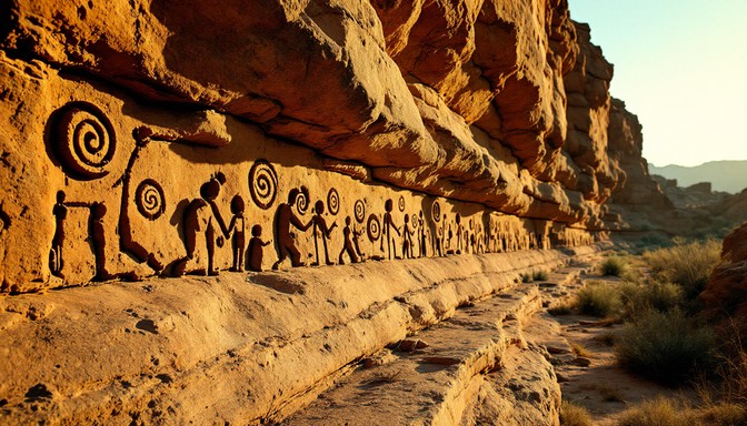 Free Ancient Rock Carvings Image - Petroglyphs, Ancient, Carvings ...