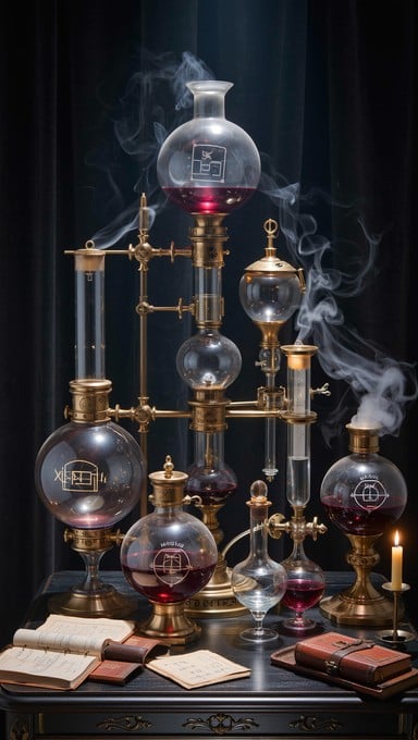 Free Alchemical Rabbit Laboratory Image - Rabbit, Laboratory, Science ...