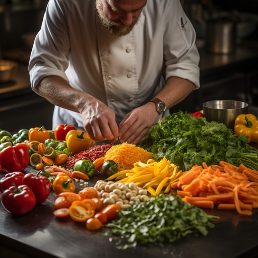 Free Colorful Food Preparation Image - Chef, Vegetables, Chopping ...