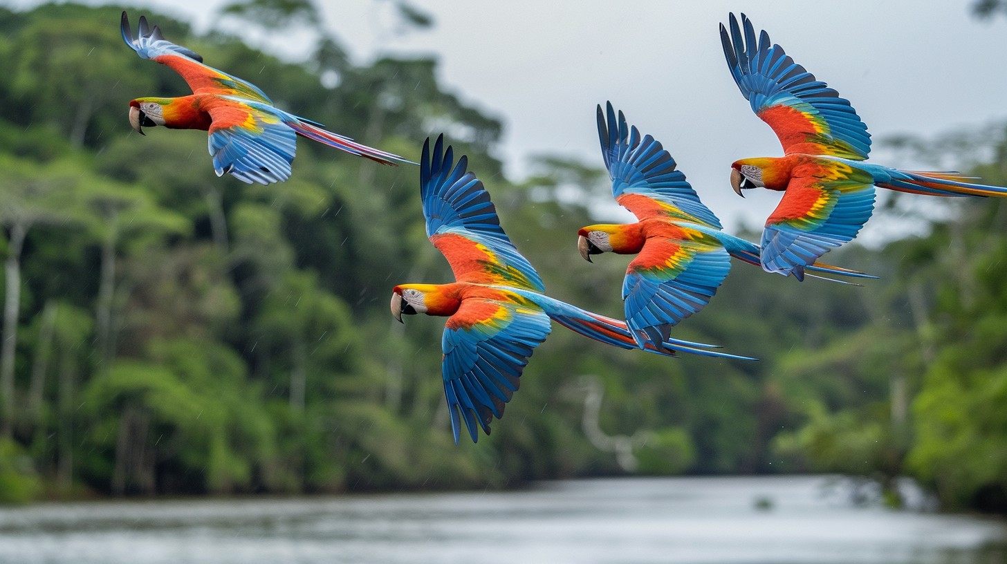 Parots In Flight Free Parrots in Flight Photo - Parrots, Flight, Birds | Download at ...