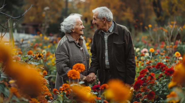 Free Elderly Couple Smiling Image | Download at StockCake