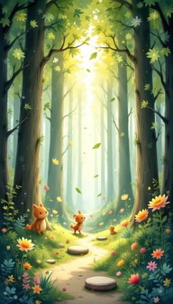 Free Enchanted Forest Path Image - Forest, Magical, Sunbeams | Download ...