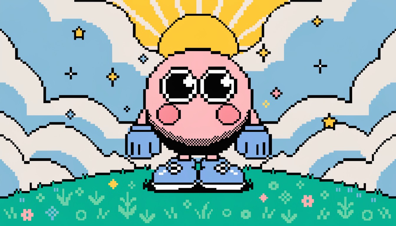 Free Retro Pixel Paradise Image - Pixel, Retro, Mascot | Download at ...