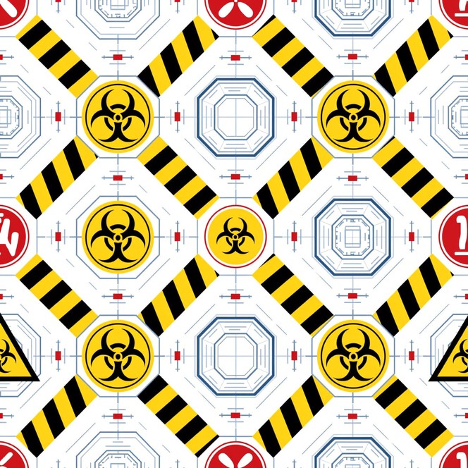 Free Biohazard Safety Pattern Photo - Biohazard, Laboratory, Safety ...