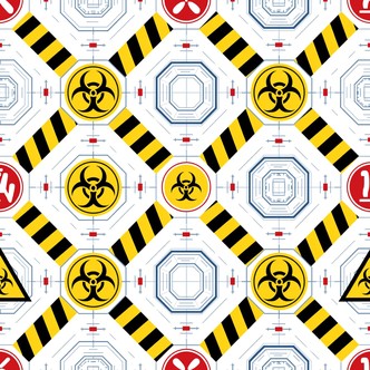 Free Biohazard Safety Pattern Image - Biohazard, Laboratory, Safety ...