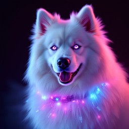 Perro Neon Free Neon Cyber Dog Image - Cyberpunk, Neon, Dog | Download at StockCake