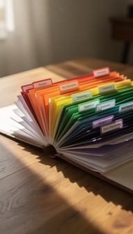 Free Rainbow Filing System Image - Organization, Filing, Documents ...