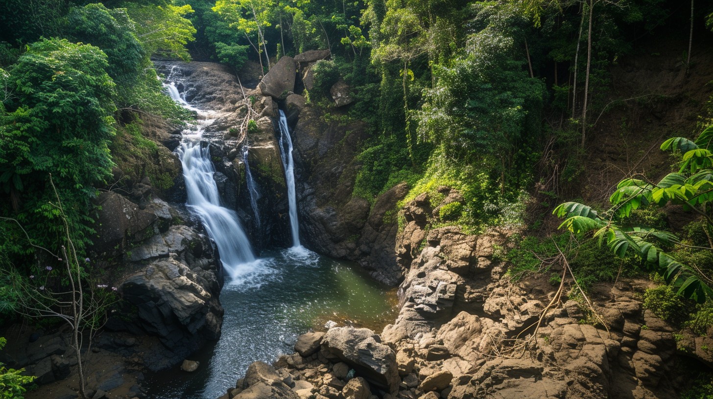 Free Serene Waterfall Escape Image - Waterfall, Forest, Nature ...