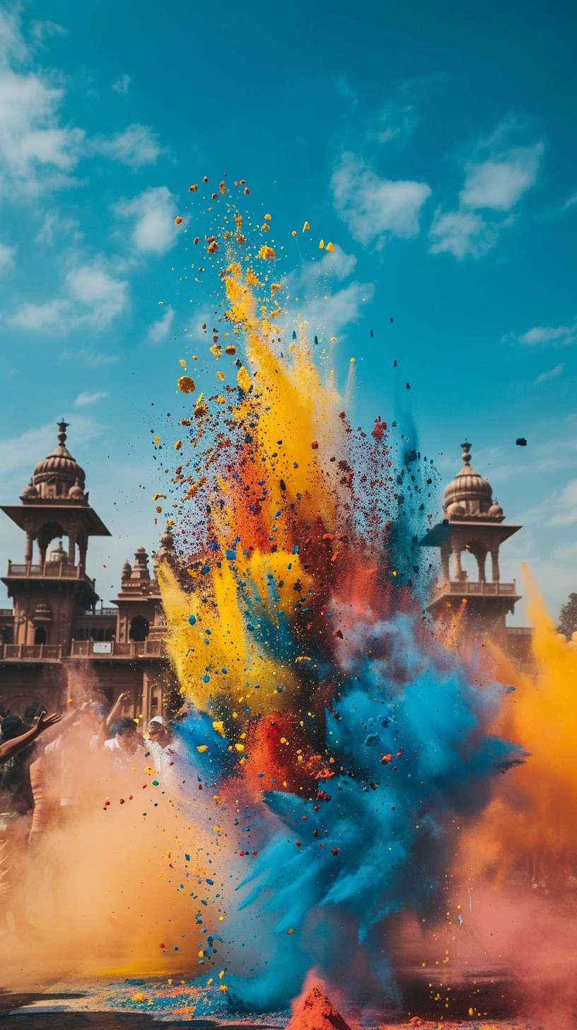 Explosion Event Colorized Free Colorful Explosive Celebration Photo - Colors, Explosion ...