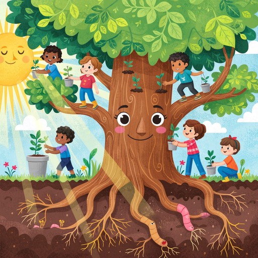 Free Children Growing Trees Image - Children, Tree, Planting | Download ...
