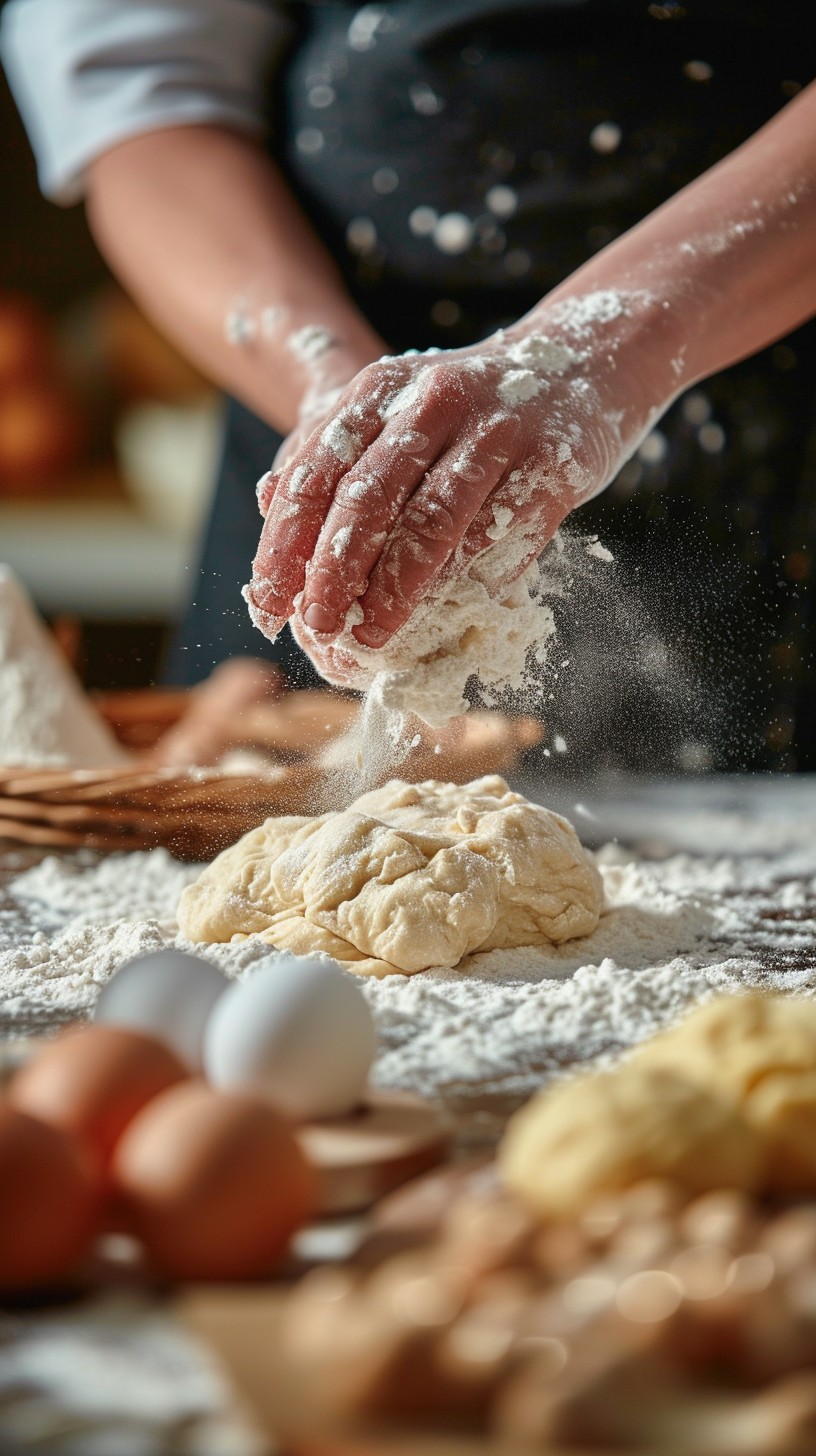 Free Baking Bread Preparation Image - Baking, Bread, Dough | Download ...