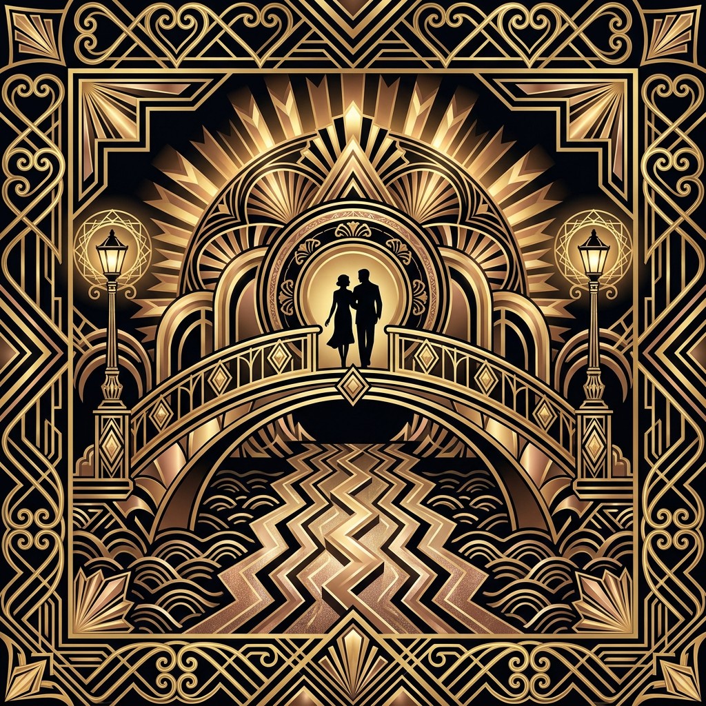 Free Luxurious Bridge Pattern Image - Artdeco, Pattern, Bridge ...