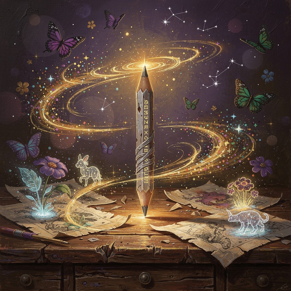 Free Magical Pencil Glows Image - Magical, Pencil, Fantasy | Download ...