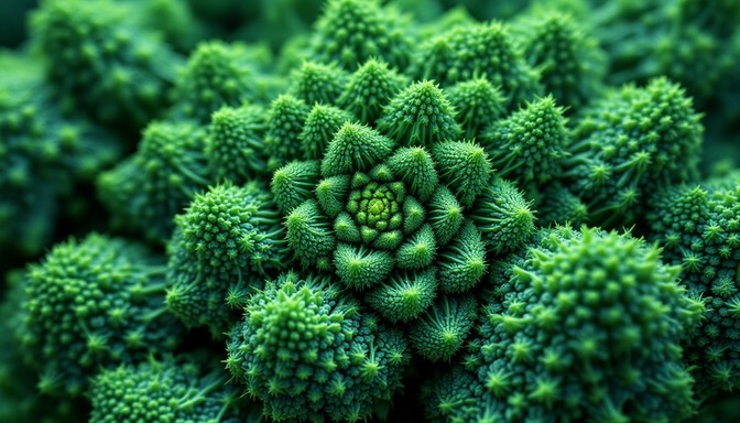 Free Fractal Broccoli Pattern Image - Broccoli, Fractal, Macro ...