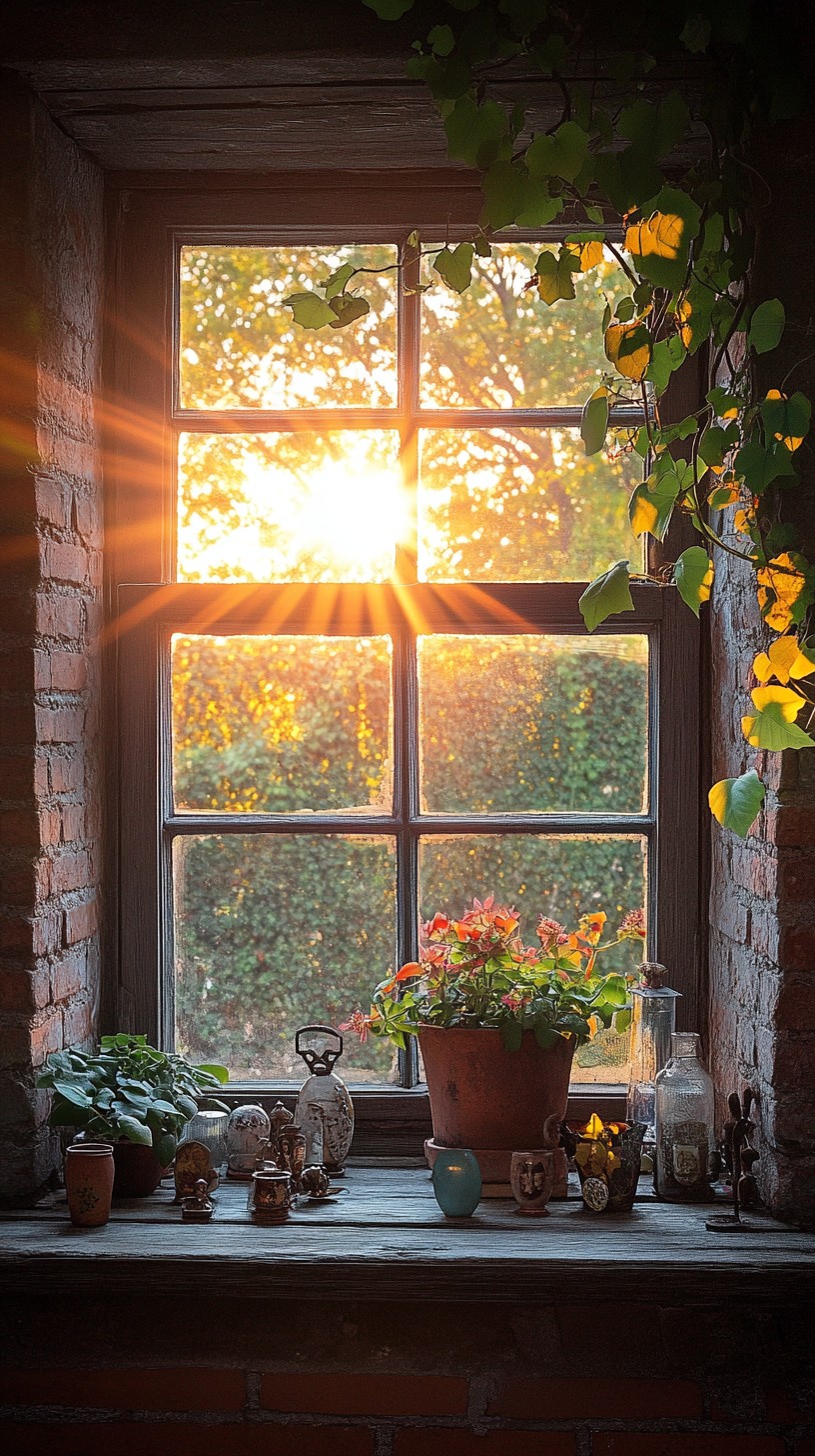 Free Sunlit cozy window Image - Sunlight, Windowsill, Cozy | Download ...