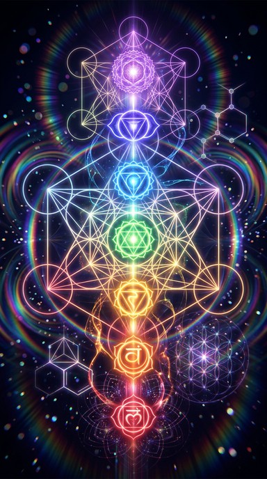 Free Radiant Chakra Spectrum Image - Chakra, Energy, Spiritual ...